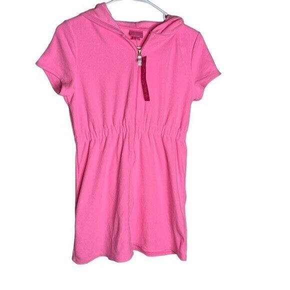 Lilly Pulitzer Girls Chaplin Cover-Up Resort Barbiecore Size XL - Picture 2 of 9
